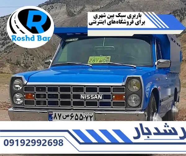 باربری سبک بین شهری برای فروشگاههای اینترنتی رشد بار
