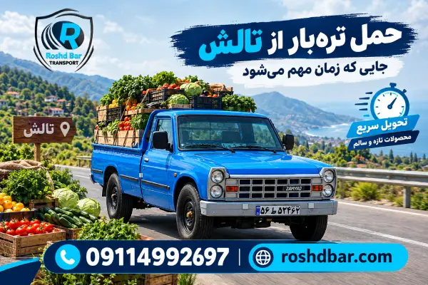 حمل ترهبار از تالش؛ جایی که زمان مهم میشود رشد بار